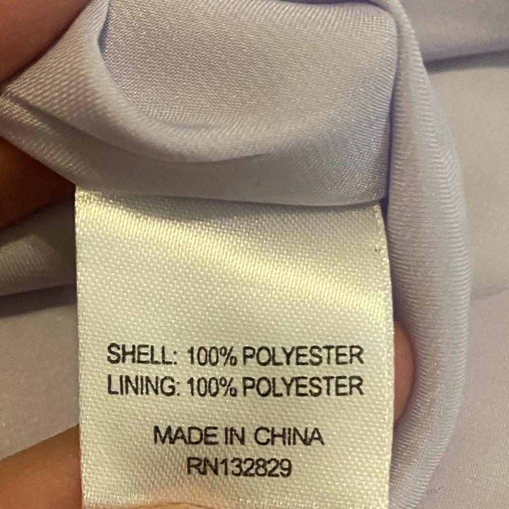 Lovers + Friends lavender purple sleeveless plunging neckline formal prom dress - Picture 12 of 12